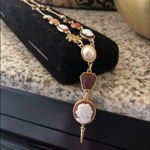 Cameo necklace